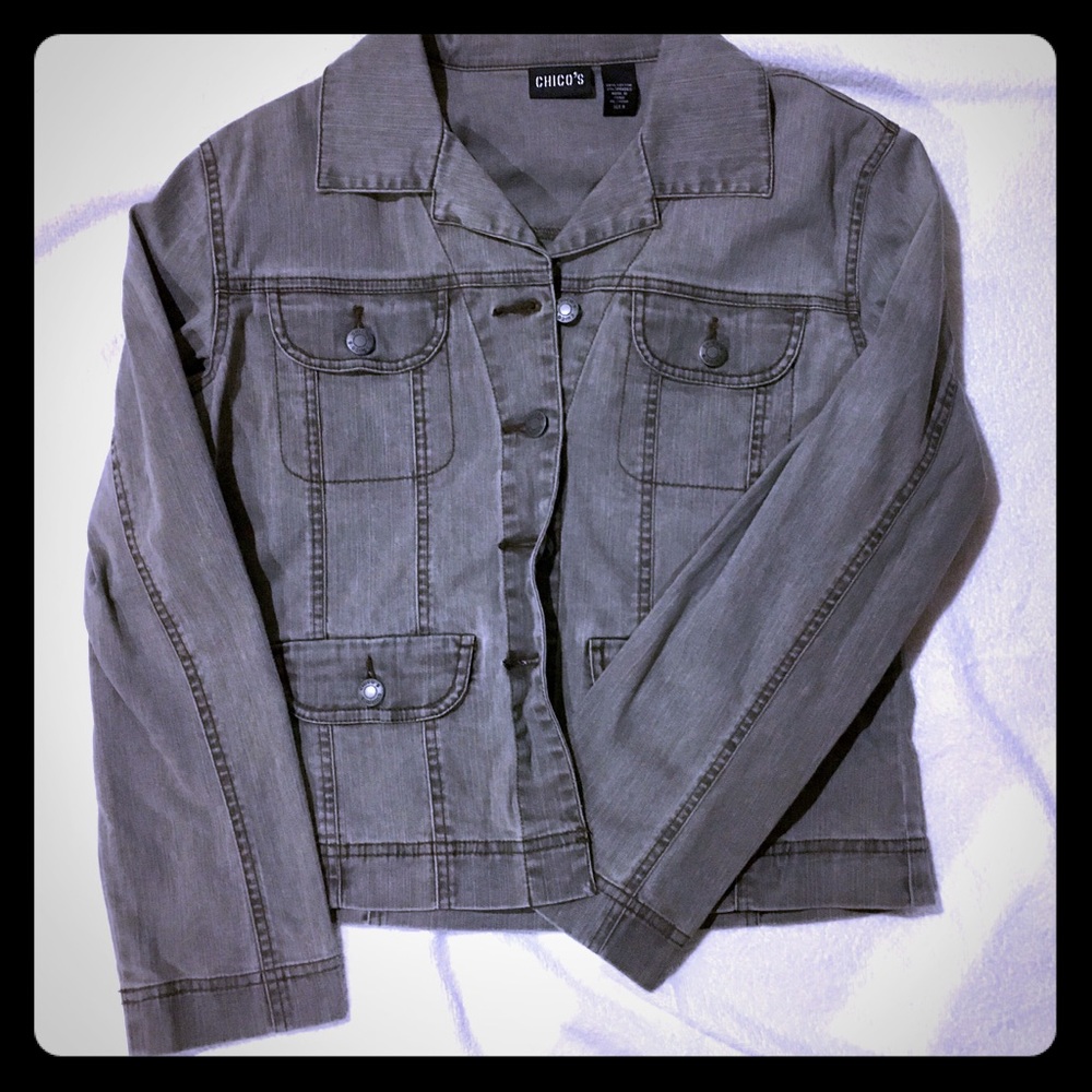 Chico Gray Denim Jacket